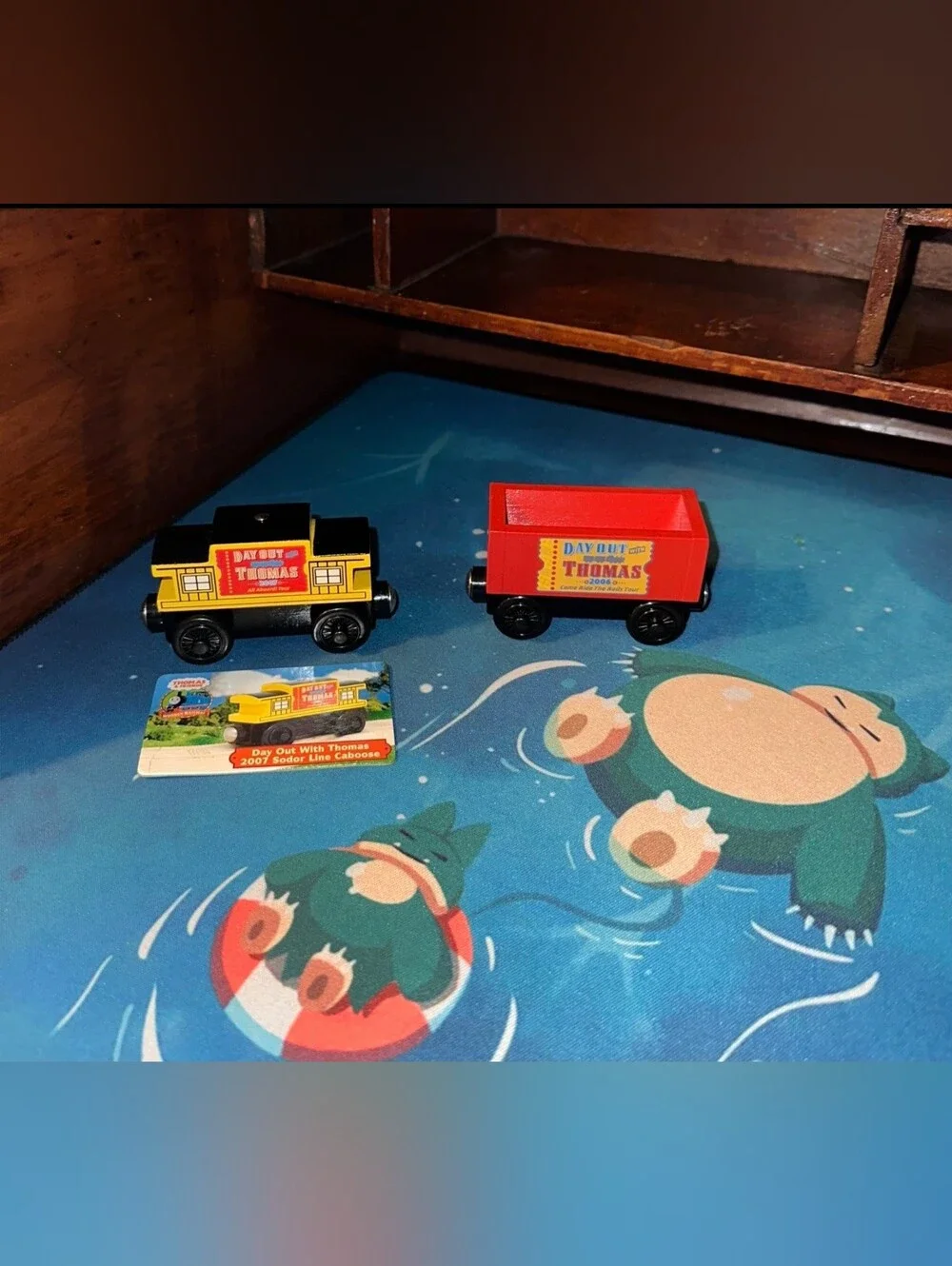 Thomas & Friends Wooden - Day Out with Thomas 2006 & 2007 Sodor Caboose Bundle